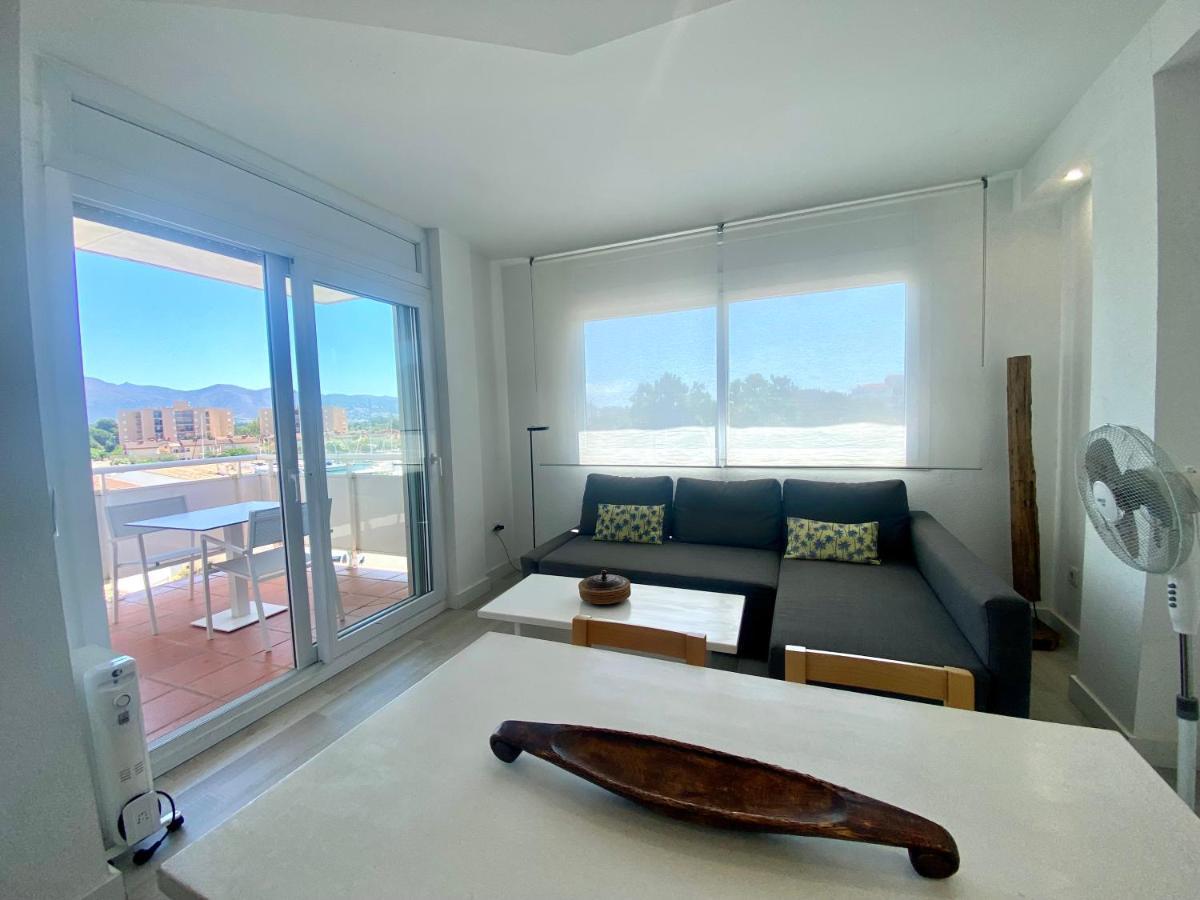 Vista Roses Mar - Apartamento Con Piscina Lägenhet Exteriör bild